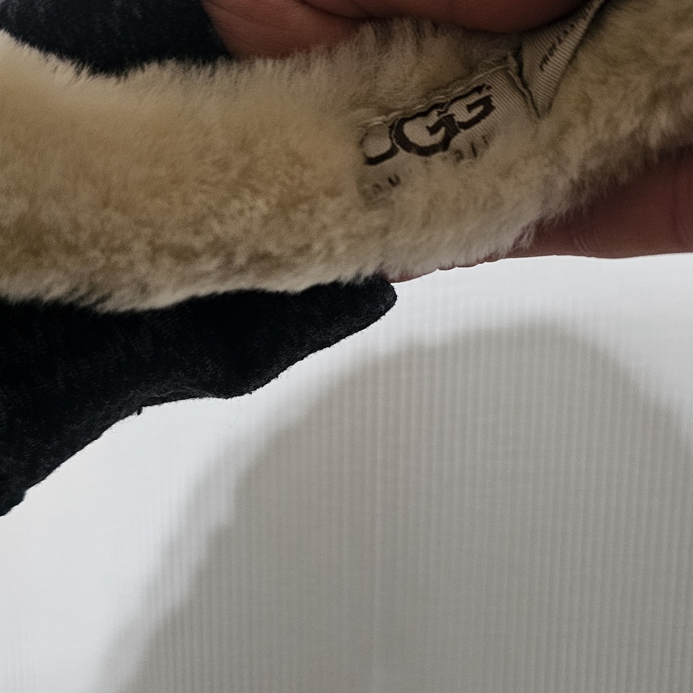 UGG Tan and Cream Shearling Earmuffs - Picture 3 of 5
